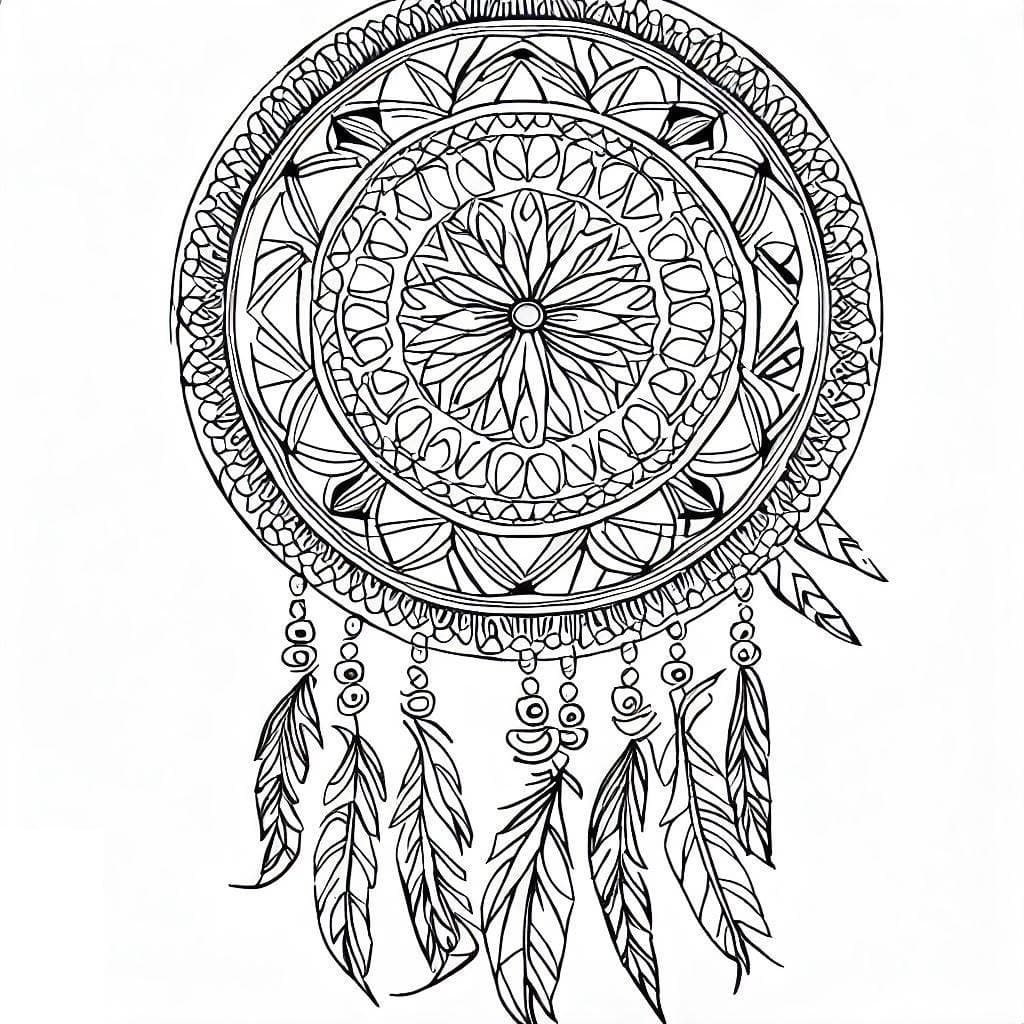 Mandalas Attrape rêves 19